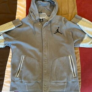 Jordan Men’s Varsity Jacket in Gray, Size: XL
